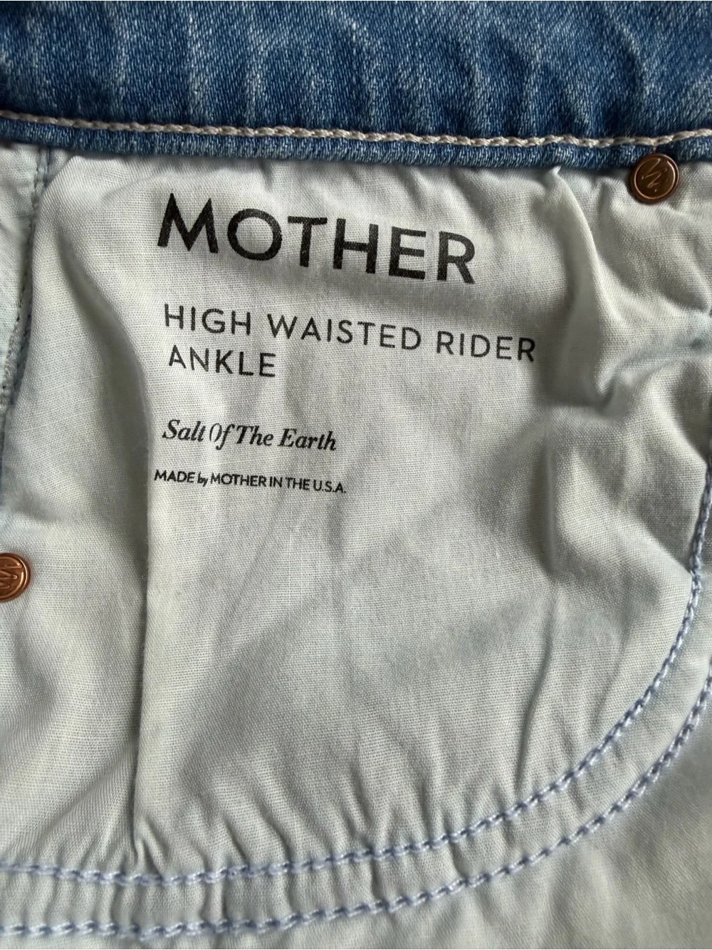 MOTHER-29-WOMEN - HIGH WAISTED RIDER ANKLE JEANS